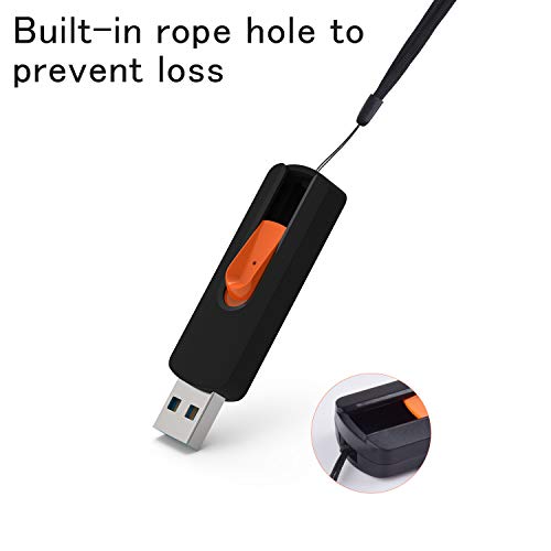 KEXIN 3 Stück 32GB USB Stick Speicherstick Rotate Metall Mehrfarbig Mehrfarbig High Speed USB 3.0 USB-Flash-Laufwerk… – Bild 6