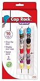 Cap Rack 2 Pack - Holds up to 16 Caps for Baseball Hats, Ball Caps - Best Over Door Closet Organizer for Men, Boy or Women Hat Collections - Display Racks With Clips, Perfect Holder and Storage