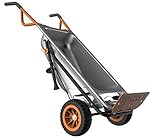 WG050 WORX AeroCart: 8-in-1 Multi-Function WheelBarrow Yard Cart, New, Free Shipping
