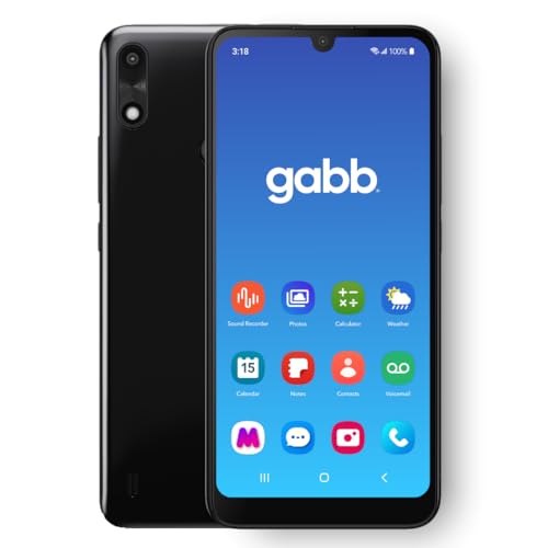Gabb Phone 4: The Perfect First Phone for Kids - Safe Apps, No Social Media/Internet Browser, GPS Tracking, Parental Controls, Talk & Text, 30 Activation Fee