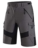 Wespornow Men's-Mountain-Bike-MTB-Cycling-Shorts