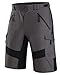 Wespornow Men's-Mountain-Bike-Shorts-MTB-Cycling-Shorts with Zipper Pockets