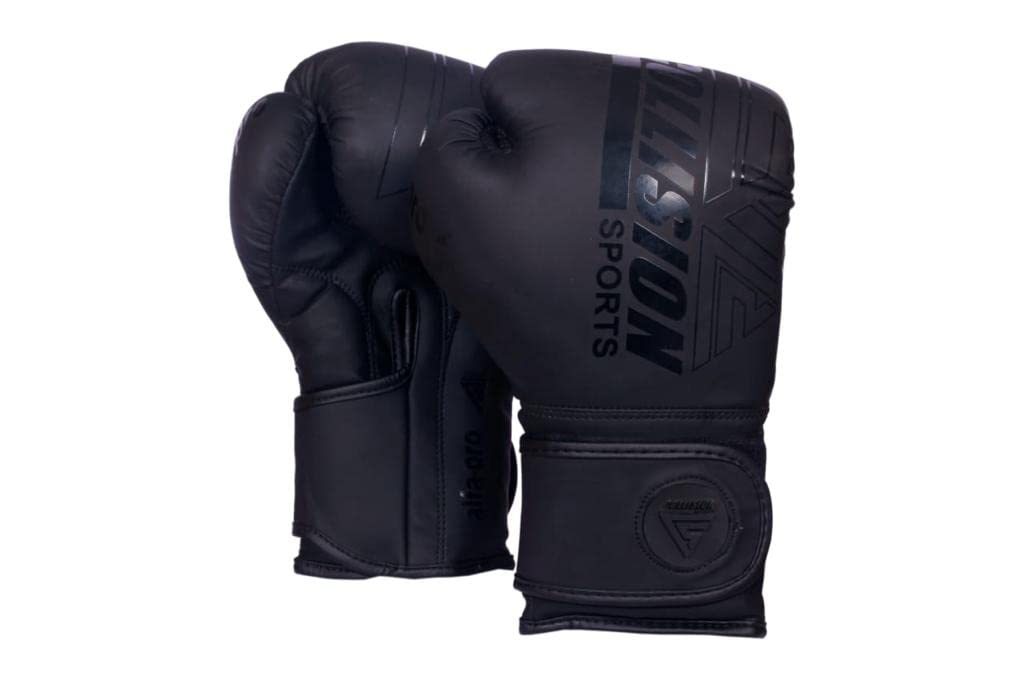 Collision Sports Professional Boxing Gloves | MMA Sparring boxing gloves For Training | Fighting Ventilated Multi-Layered Muay Thai Gloves