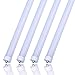 JOMITOP LED Light Tube, 45W, Replacement 100W Fluorescent Lamp Shop Lights, 8FT, T8 Single Pin FA8 Base, Dual-Ended Power, Cold White 6000K, 4500LM, Frosted Cover, AC 85-265V - 25 Pack