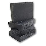Activated Charcoal Organic Soap (4 Bar Pack, 4.5oz each)
