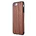 Lontect Compatible iPhone 8 Plus Case, iPhone 7 Plus Case, Slim Matte Shock Absorbing Flex TPU Non Slip Wood Tactile Extra Grip Rubber Bumper Case Cover for Apple iPhone 8 Plus,iPhone 7 Plus, Rosewood