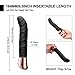 Luvkis Clitoral Sex Toy vibrator-8 Inches Realistic Dildo Magic Vibrator 10 Speed Anal Stimulation Massager for Woman Couple