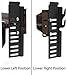 #65 Adapto-Hook Bolt-On to Hook-On Conversion Brackets for Headboard & Footboard Attachment, Set of 2