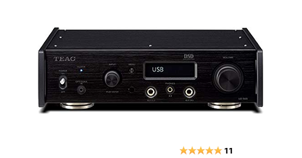 Amazon Com Teac Usb Dac Headphone Amplifier Ud 505 B Black Japan Domestic Genuine Products Electronics