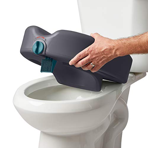 Medline Heavy Duty Raised Toilet Seat, Gray Pricepulse