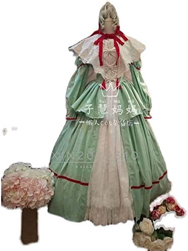 Amazon コスプレ衣装 ある日 お姫様になってしまった件について アタナシア アリス ドレス ウィッグ 靴別売り コスチューム 変身 仮装 ステージ服 舞台 ハロウィン クリスマス コスプレ 仮装 通販