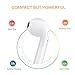 Bluetooth Headphones Wireless Earbuds Mini Earphones in-Ear Stereo Sound Noise Cancelling 2 Built-in Mic Earphones Charging Case Compatible iPhone iPad Most Android Smartphonesthumb 3