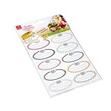 Bormioli Rocco Quattro Stagioni Canning Label, Set of 30