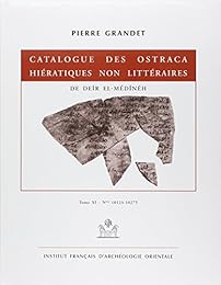 Catalogue des ostraca hiératiques non littéraires de Deîr el-Médînéh