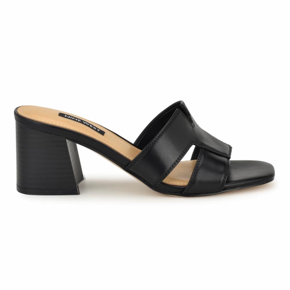 Nine West Women’s Griselda Heeled Sandal, Black 001, 8