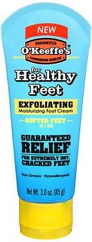 O'Keeffe's For Healthy Feet Exfoliating Moisturizing Foot Cream - 3 oz, Pack of 2