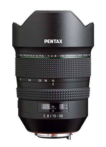 Pentax D FA F2.8ED SDM WR 15-30mm F/2.8 Ultra-Wide Angle Zoom Lens For Pentax K