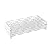 Plastic Test Tube Rack, 15/16mm, 50-Place, Clear, Detachable, Polystyrene, Karter Scientific 403J2 (Single)
