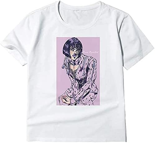 Amazon ジョジョの奇妙な冒険 Jojo ジョジョ Tシャツ Acdc 漫画 人気 おしゃれ プリントtシャツ メンズ レディース Tシャツ 夏服 スポーツ トップス 半袖 無地 通気性 ファッション ゆったり Tシャツ カットソー 通販