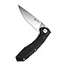KUBEY Heroes [KU162] Pocket Folding Knives with Clip, Drop Point Blade and Ball Bearing Flip Assist, with Liner Lock, 3-1/2-Inch Blade (Orange/BlackBrushFinish)