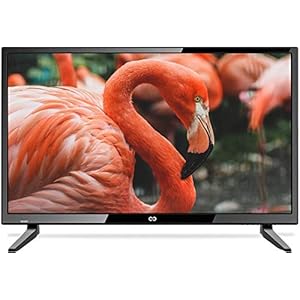 22” LED HDTV by Continu.us | CT-2270 High Definition Non-Smart Television 720p 60Hz TV, Lightweight and Slim Design, VGA…