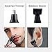 2 in 1 Nose Hair Trimmer, Nose Trimmer, Nose Hair Trimmer for men, Ear Nose Trimmer Rechargeable Nose Hair Remover with Miniature Shaving Head, also works as a Ear Hair Trimmer