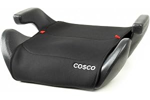 Assento de Elevação para Carro Cosco Kids Clippy, até 36kg, Preto