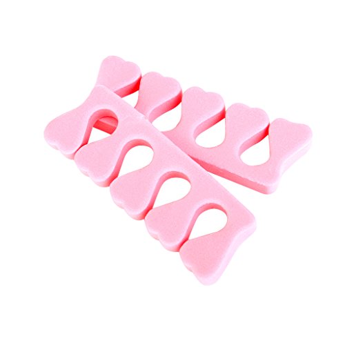 perfektchoice 2pcs Foam Toe Finger Separator Straightener Nail Art for Manicure Pedicure