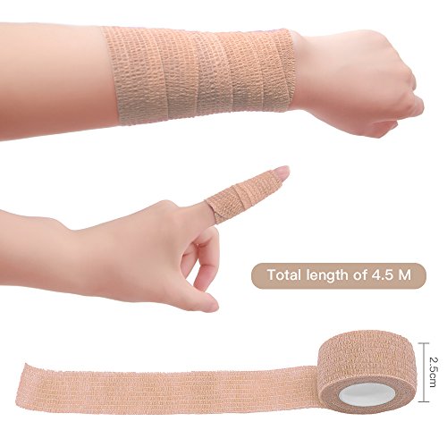 GooGou Self Adherent Wrap Bandages Self Adhering Cohesive Tape Elastic
