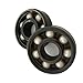 METFIT High Speed 608 Hybrid Ceramic Center Bearing for Fidget Finger Spinner Toys (Black)