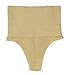 ShaperQueen102B Thong - Womens Best Tummy Control Cincher High-Waist Shapewear Trainer Body Shaper Girdle Faja Sexy Underwear (L, Nude)