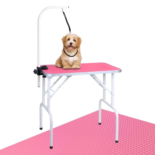 LEIBOU Foldable Pet Grooming Table