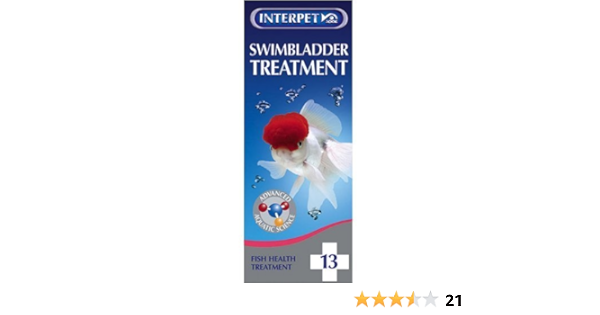 Amazon Com Interpet Swimbladder Treatment No 13 100ml Aquarium Treatments Pet Supplies