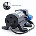 DC12V 145PSI Self-priming Bypass Garden Misting Pump for Fogging Misting System Agricultural Irrigation Sprayer Sprinkler System Fluid Transfer