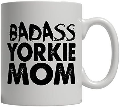 Funny Yorkshire Terrier Mug - Badass Yorkie Mom - Imprint America