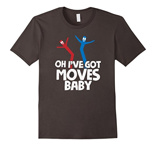 Air Dancer Shirt Oh I've Got Moves Baby Dance in Sky