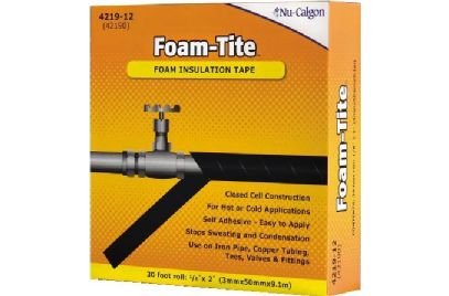 Nu-Calgon 4219-12 Foam-Tite Insulation Tape 1/8"T x 2"W x 30'L