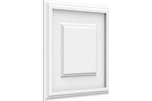 Ekena Millwork 12"W x 12"H x 5/8"P Legacy Raised Panel Decorative Wall Panel
