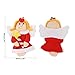 Sea Team Assorted Clay Figurine Ornaments Cute Traditional Snowman, Santa Clause, Reindeer, Penguin Doll Hanging Charms Christmas Tree Ornament Holiday Decorations, Set of 12