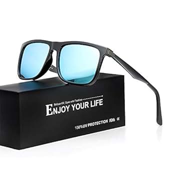 TJUTR Classic Polarized Sunglasses for Men Women Driving