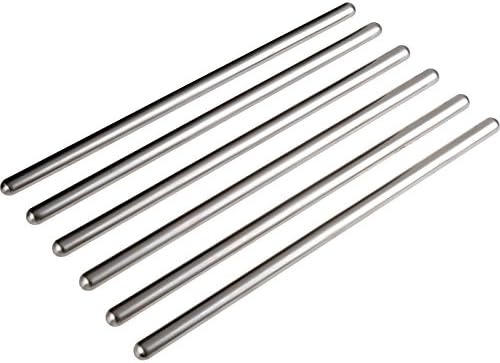 Unika Worktop Protector Rods 45cm Silver 6 Pack
