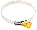 1st Place Products 1/2 inch WIDE 4 inch Key Hose Clamp Set - Pack of 6 - Great for Dryer Vents & Dust Collection Systems - 3 1/2