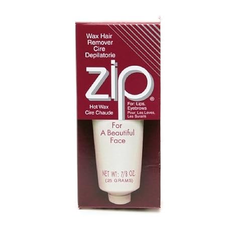 Zip Hot Wax Cream Hair Remover For Face 7 8 Oz Amazon In