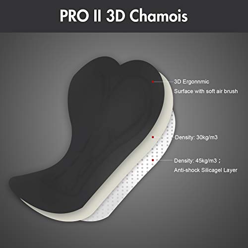 image for Spotti Womens Bike Shorts with Pocket, 3D Padded Road Cycling Women's 