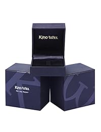 King Will - Anillo de boda clásico de carburo de tungsteno de 0.315 in para hombre, con incrustaciones de nudo celta, ajuste cómodo