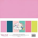 Echo Park Paper Company Imagine That Girl Solids Kit