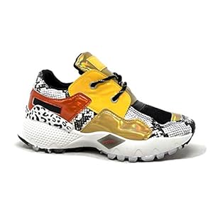 41ubEc6dcoL. SS300 Angkorly - Zapatillas Moda Zapatilla - Sneakers Gran Plataforma Bajo Street Mujer Estampado Animal Piel sintética Bloque… 41ubEc6dcoL. SS300
