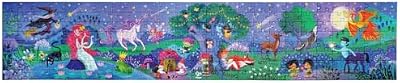 im Dunkeln leuchtendes Puzzle Wald der Wunder - 200 Teile, Glow-in-the-Dark Holzpuzzle, Lernpuzzle mit Leuchteffekt, fördert Motorik, Logik und Fantasie, für Kinder ab 6 Jahre