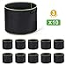 Delxo 10-Pack 3 Gallon Grow Bags Heavy Duty Aeration Fabric Pots Thickened Nonwoven Fabric Pots Plant Grow Bags with Handles
