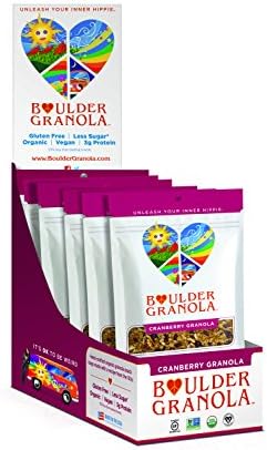 Boulder Granola Cranberry Granola, 2 Ounce (Pack of 6)